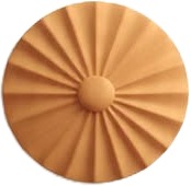 a round shaped paper ball with a circular shape.jpg